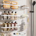 Veken 6-Pack Rustproof Waterproof Shower Caddy - Tool-Free