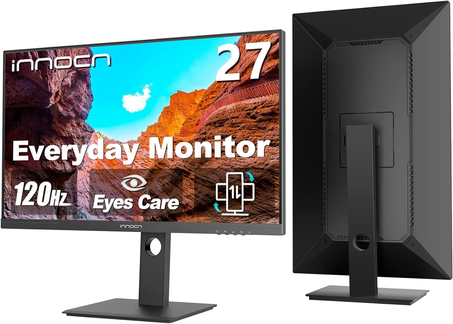 Gamer's Dream: INNOCN 27 120Hz FHD IPS Monitor - Black