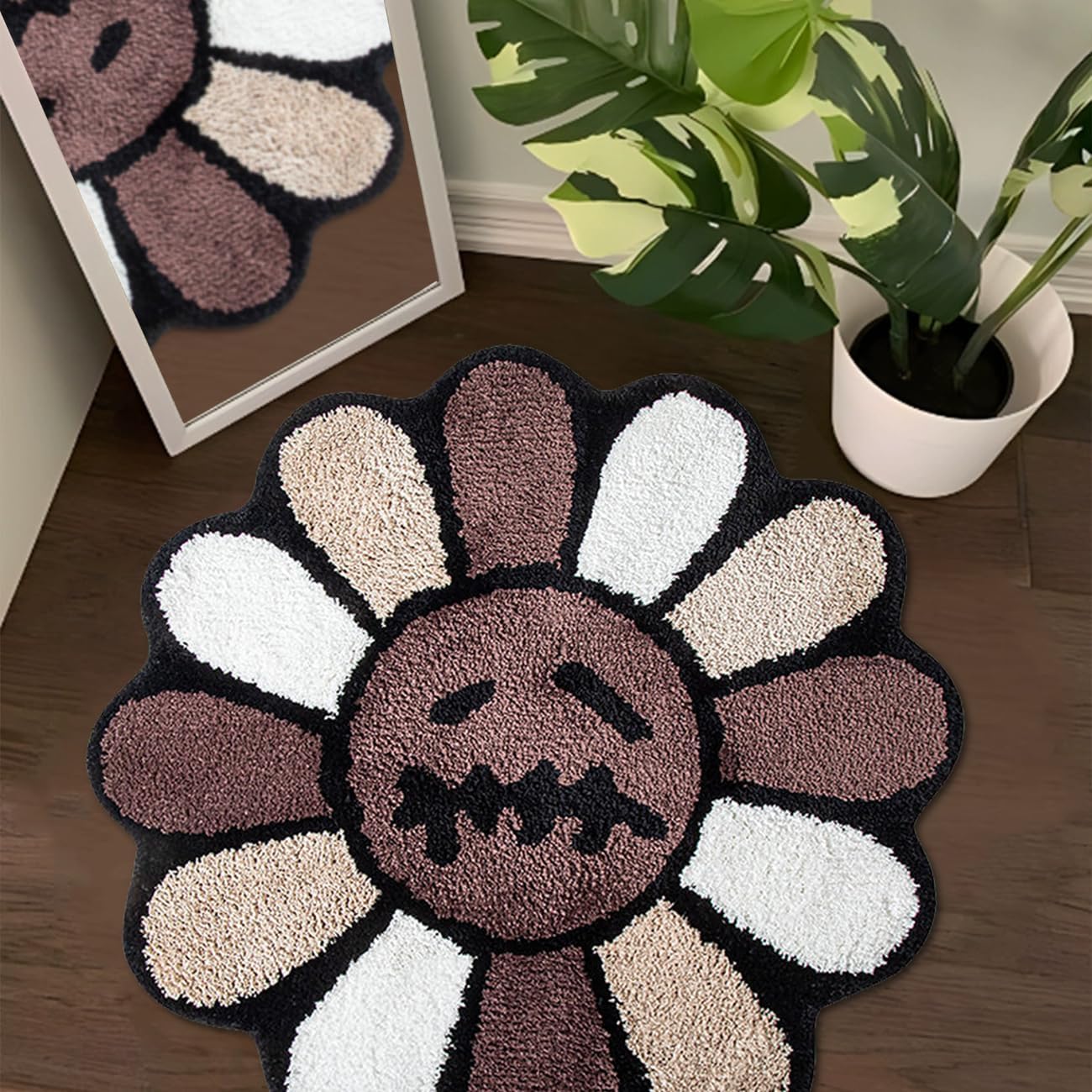 Halloween Bathroom Rugs Soft Microfiber Non Slip Bath Mats