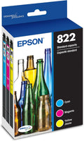 EPSON 822 DURABrite Ultra Ink Color Cartridge Combo Pack - Reliable