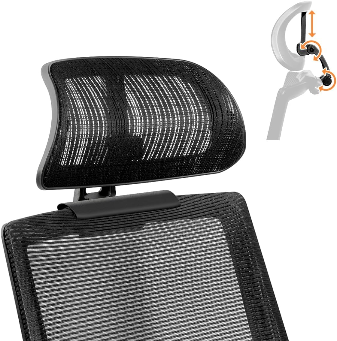 Adjustable Mesh Headrest for Ultimate Comfort