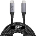 10-Foot USB4 Cable USB-C to USB-C - 240W Charging & 8K Video