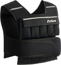 ZELUS Weighted Vest 20lb/30lb/60lb Adjustable Weight Vest - Versatile