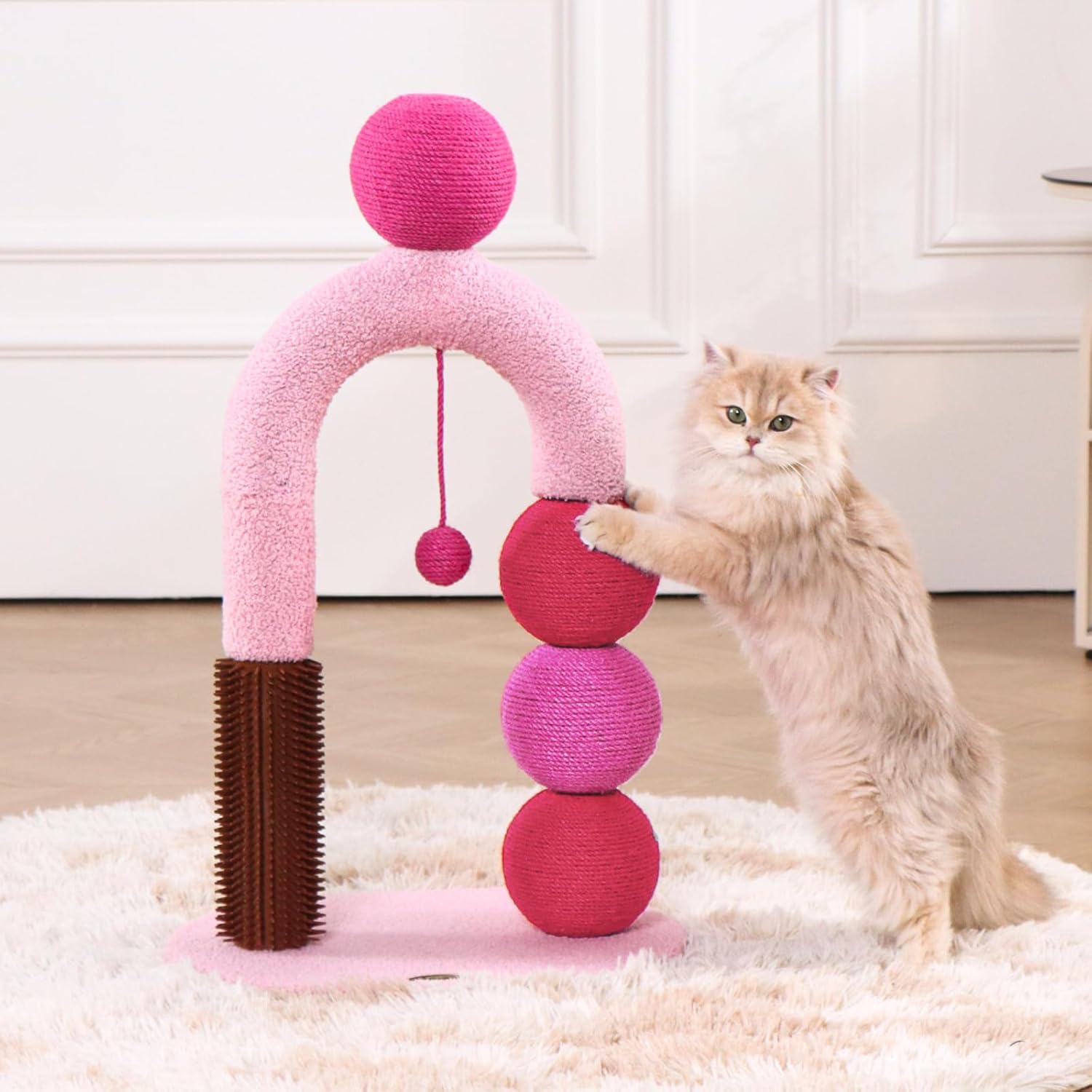 Durable Cat Scratching Post with Natural Sisal for Healthy Claws