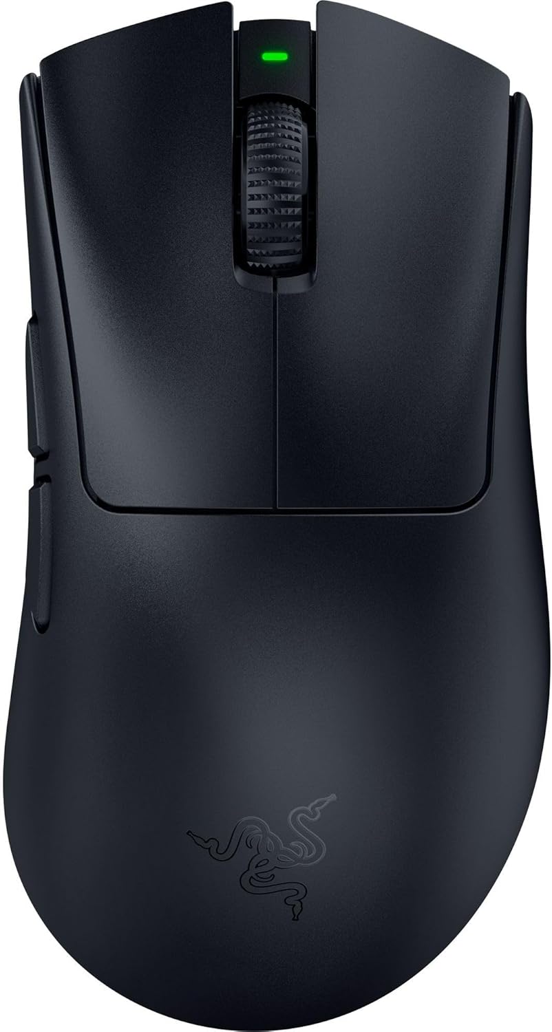 Razer DeathAdder V4 Pro Wireless Gaming Mouse: Lightweight & Fast
