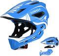 Kids Cycling Helmet Detachable Full Face Helmet - 2-in-1 Protection