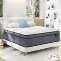 King Size Mattress 14 in Firm Hybrid Mattress - Strong Edge Support