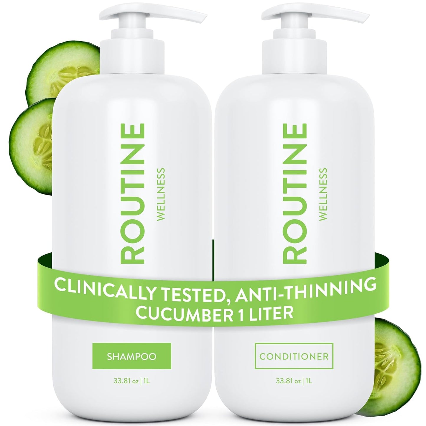 Biotin Anti-Thinning Shampoo and Conditioner Set for Hair Loss