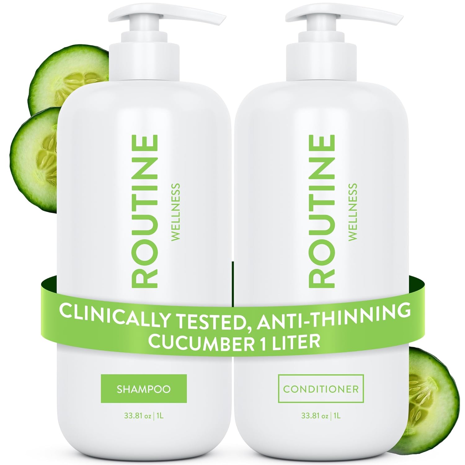 Biotin Anti-Thinning Shampoo and Conditioner Set for Hair Loss