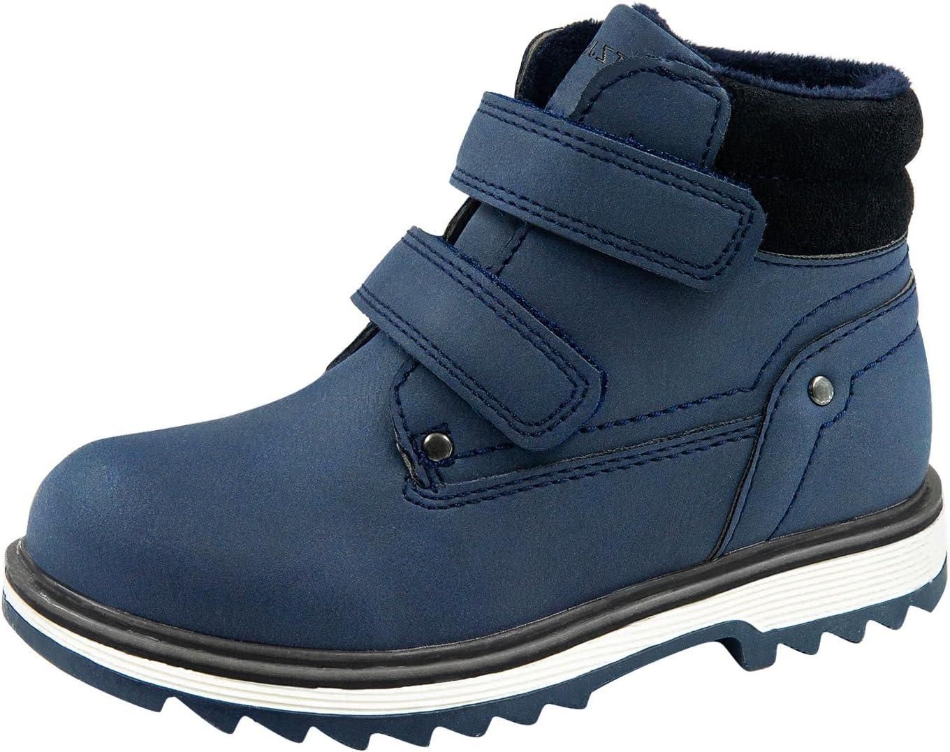 TZJS Kids' Hiking Work Boots for Boys Girls - Waterproof Ankle Boots