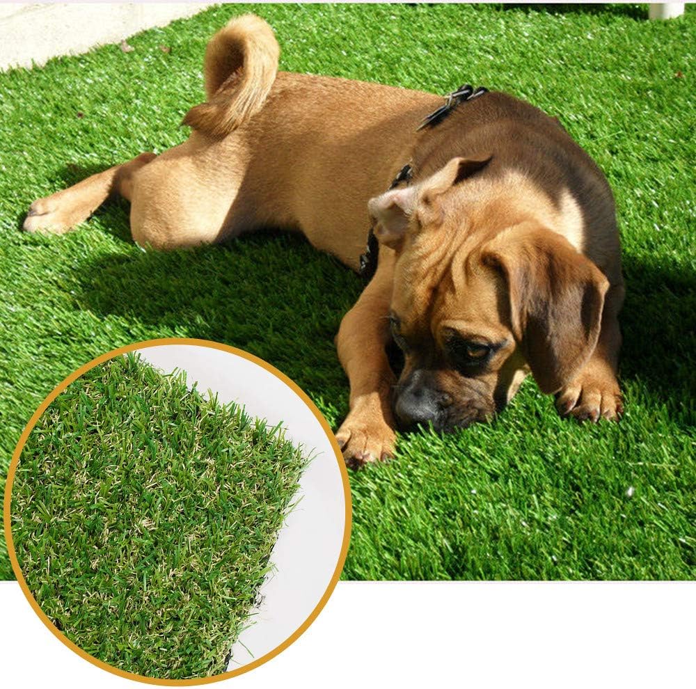Thick Realistic Artificial Grass Mat for Indoor Outdoor Use