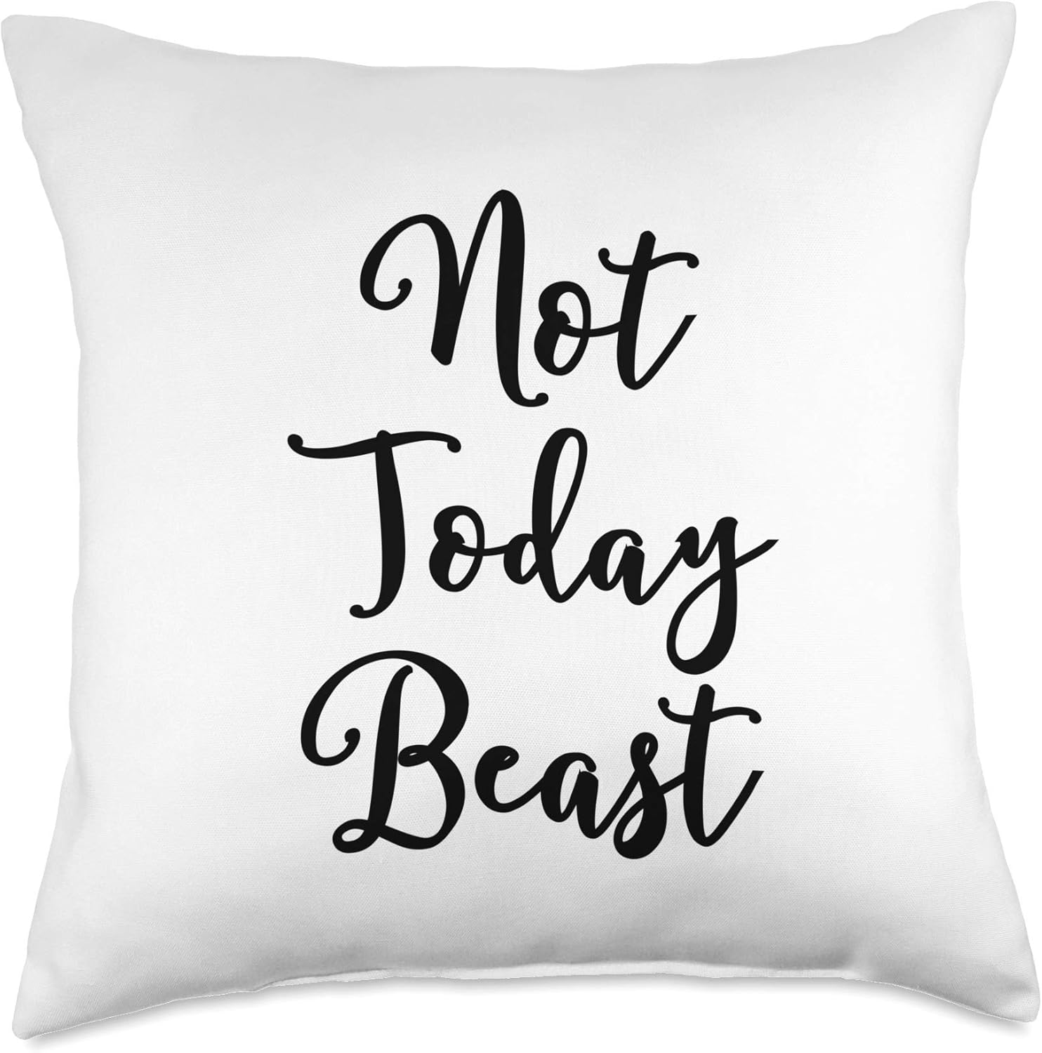 Beast-Repellent 18x18 Throw Pillow - Statement Blend!