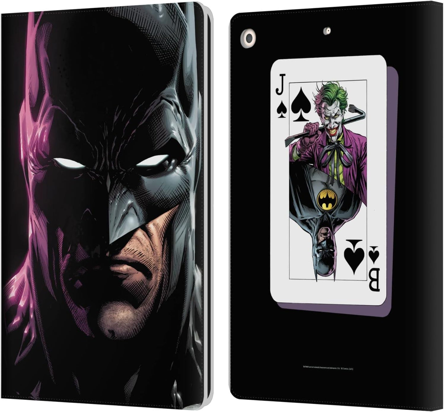Batman DC Comics Leather Wallet Case for iPad 10.2 2019/2021