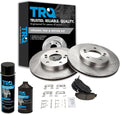 Front Brake Pad & Rotor Kit Ceramic Compatible with 1997-2001 Acura