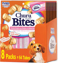 INABA Churu Bites for Dogs - Soft Chewy Treats with Salmon