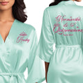Mis Quince Anos Robes - Personalized Satin Quinceanera (Style 6DCF)