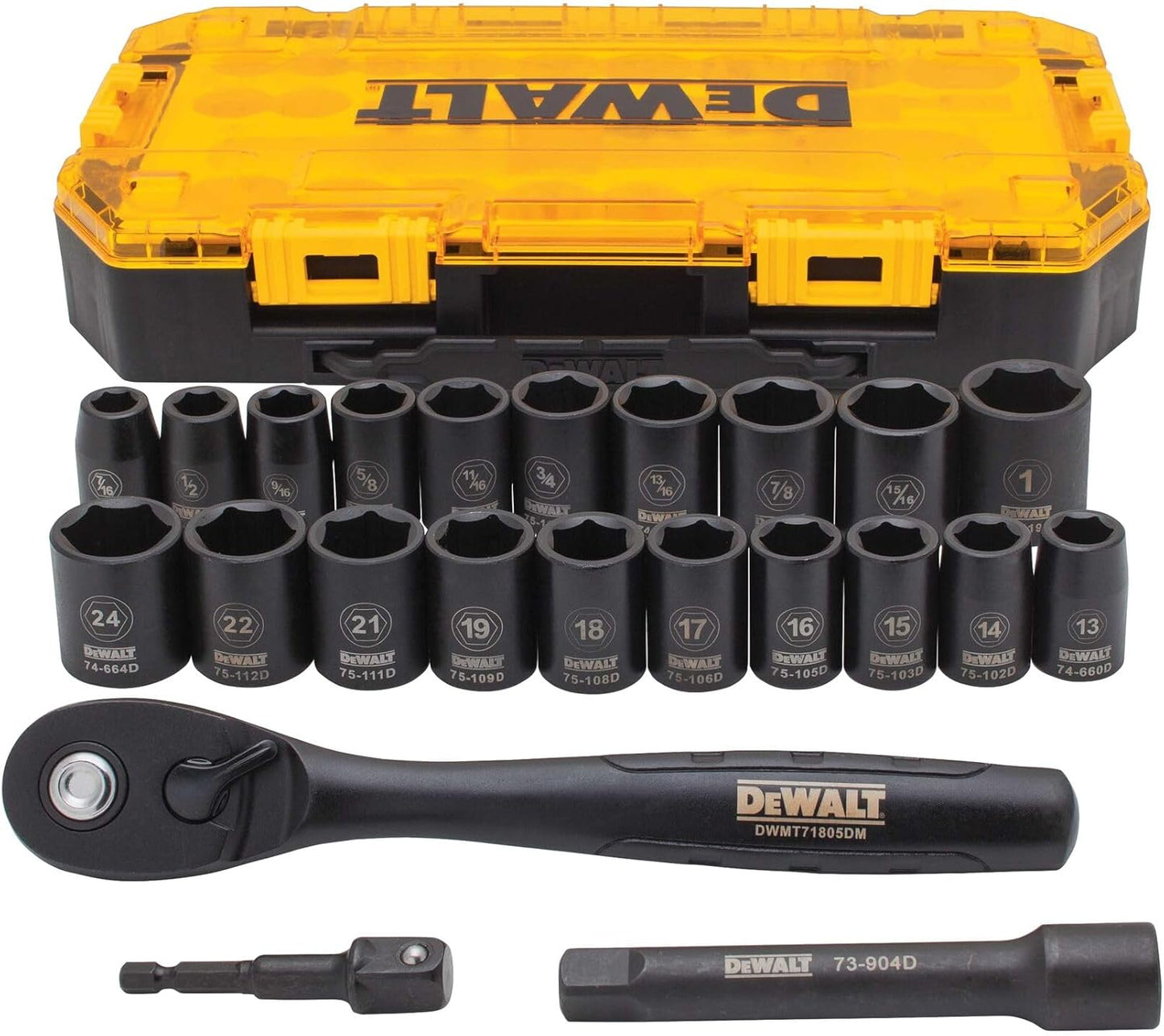 DEWALT Impact Socket Set with Ratchet, 23-Piece Set Review