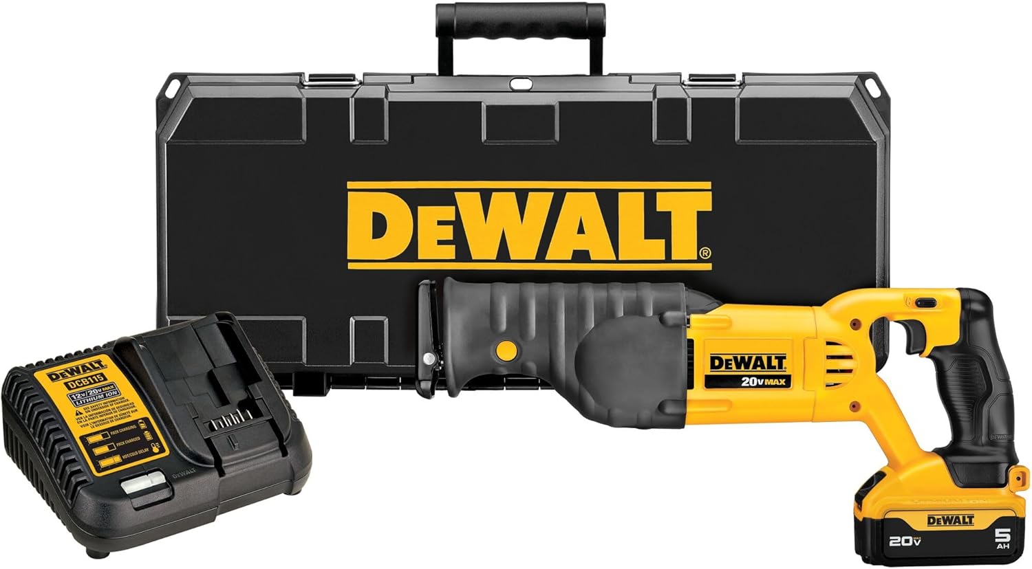 DEWALT 20V MAX Cordless Reciprocating Saw for Precision Cuts