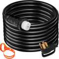 VEVOR 25 FT 50 Amp Generator Extension Cord NEMA Twist Lock
