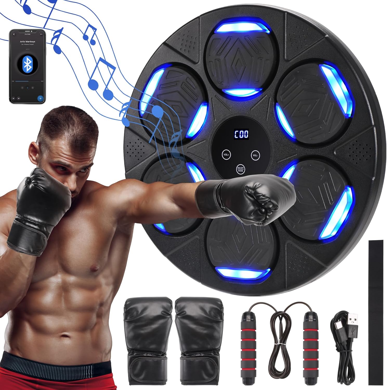Smart Music Boxing Set - Premium Training Gear