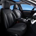 Coverado Seat Covers Front Seats - Waterproof Leatherette Protection