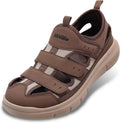 Men's Wide Width Diabetic Sandals with Adjustable Straps - Cushioned