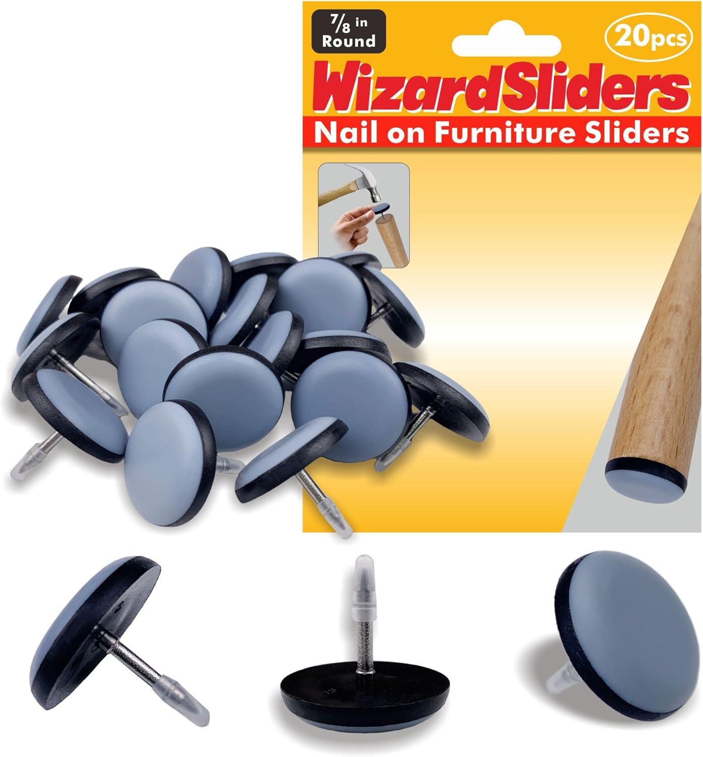 WIZARD SLIDERS: Glide Effortlessly on Any Floor!