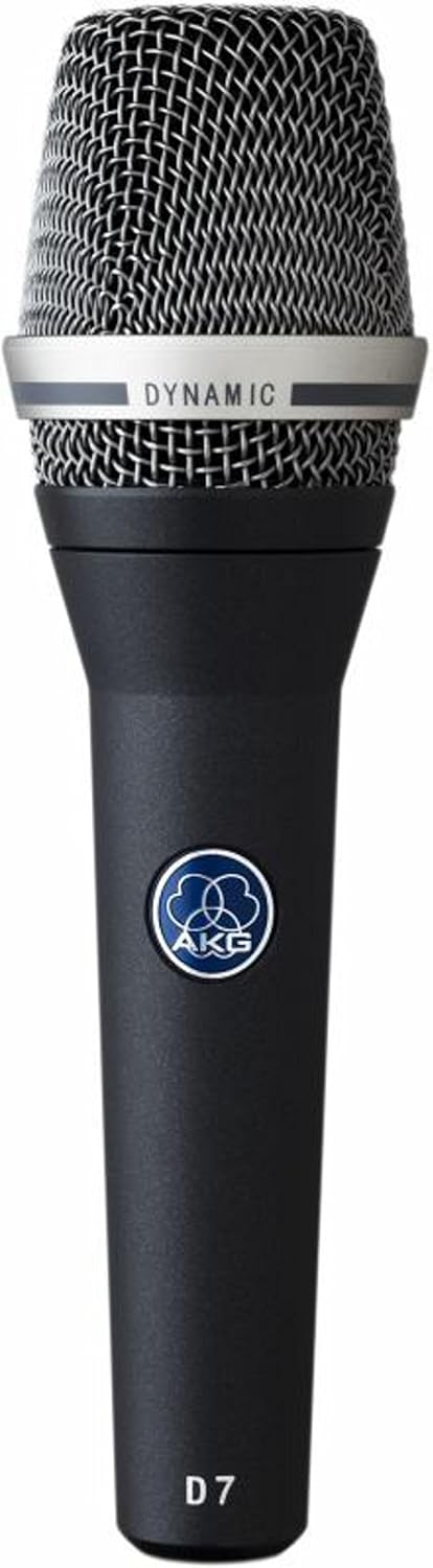 AKG Pro Audio D7 Dynamic Vocal Microphone for Crisp Sound