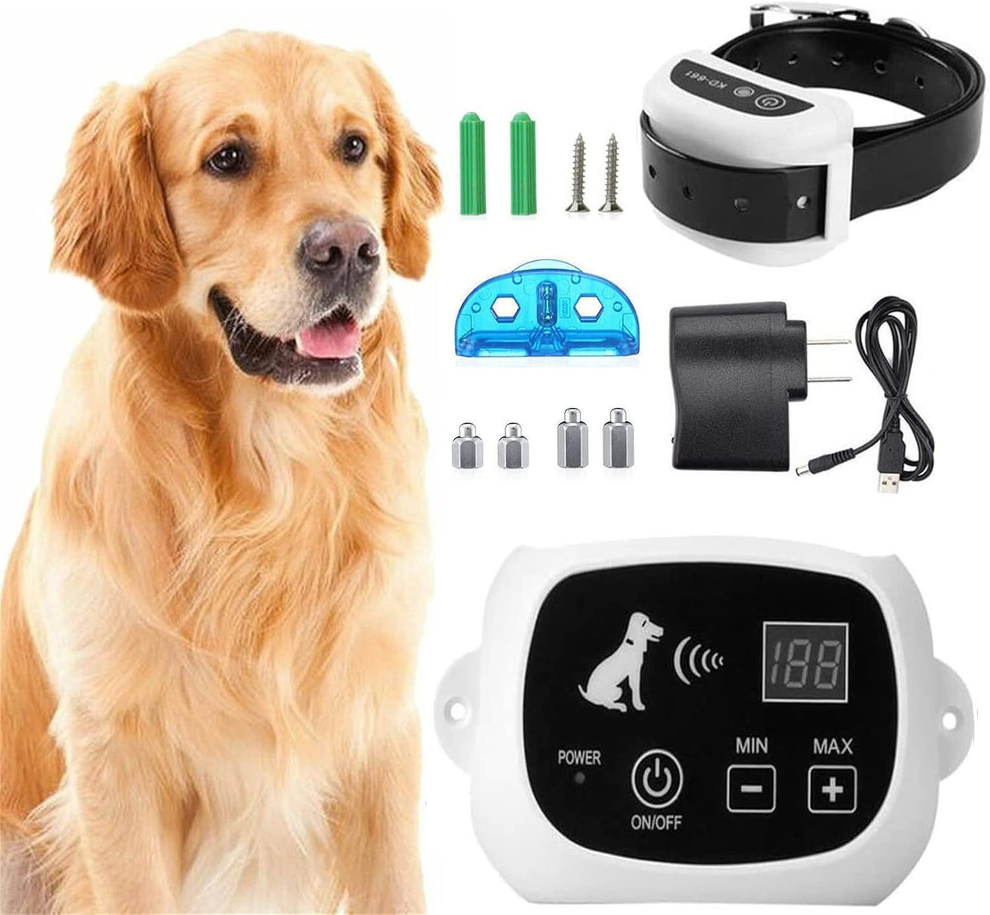 Wireless Dog Fence System - Safe Containment & Training Kit