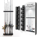 Wall Mount Fishing Rod Holders Vertical Rod Storage Rack - Space