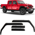 Voron Glass In-Channel Rain Guards for Jeep Gladiator 2020-2025 - 4