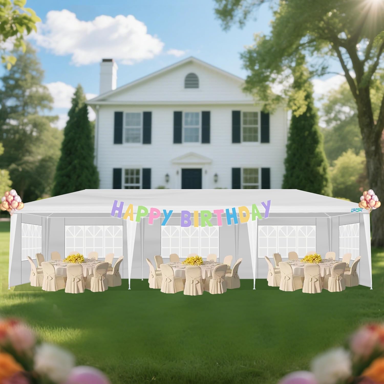 10ft X30ft Canopy Tent for Outdoor Events and Parties