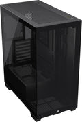 CORSAIR 3500X Mid-Tower PC Case - Panoramic Tempered Glass View