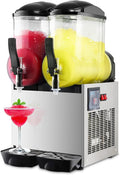 Rocita 24L Double Tank Slushy Machine - Perfect for Bars & Parties!