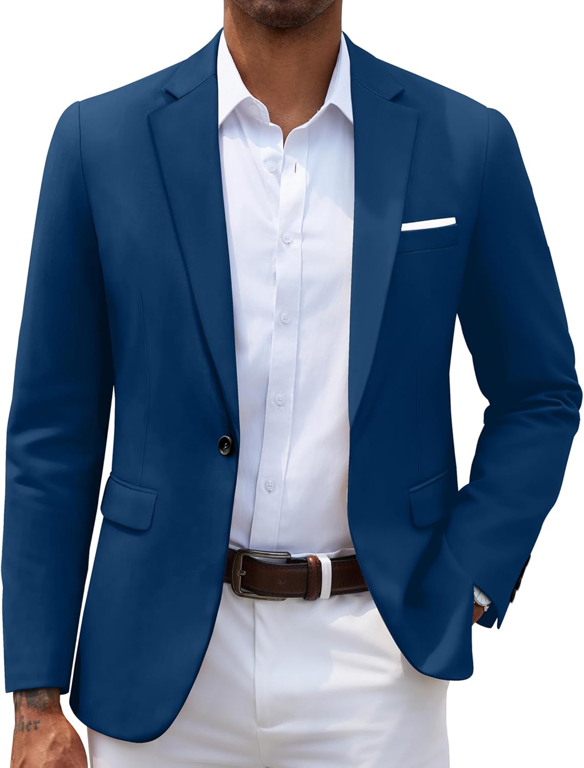 COOFANDY Men's Slim Fit Casual Blazers for Stylish Occasions