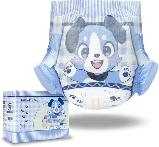 Littleforbig Adult Cloth Diaper 10pcs - Stay comfy all day!