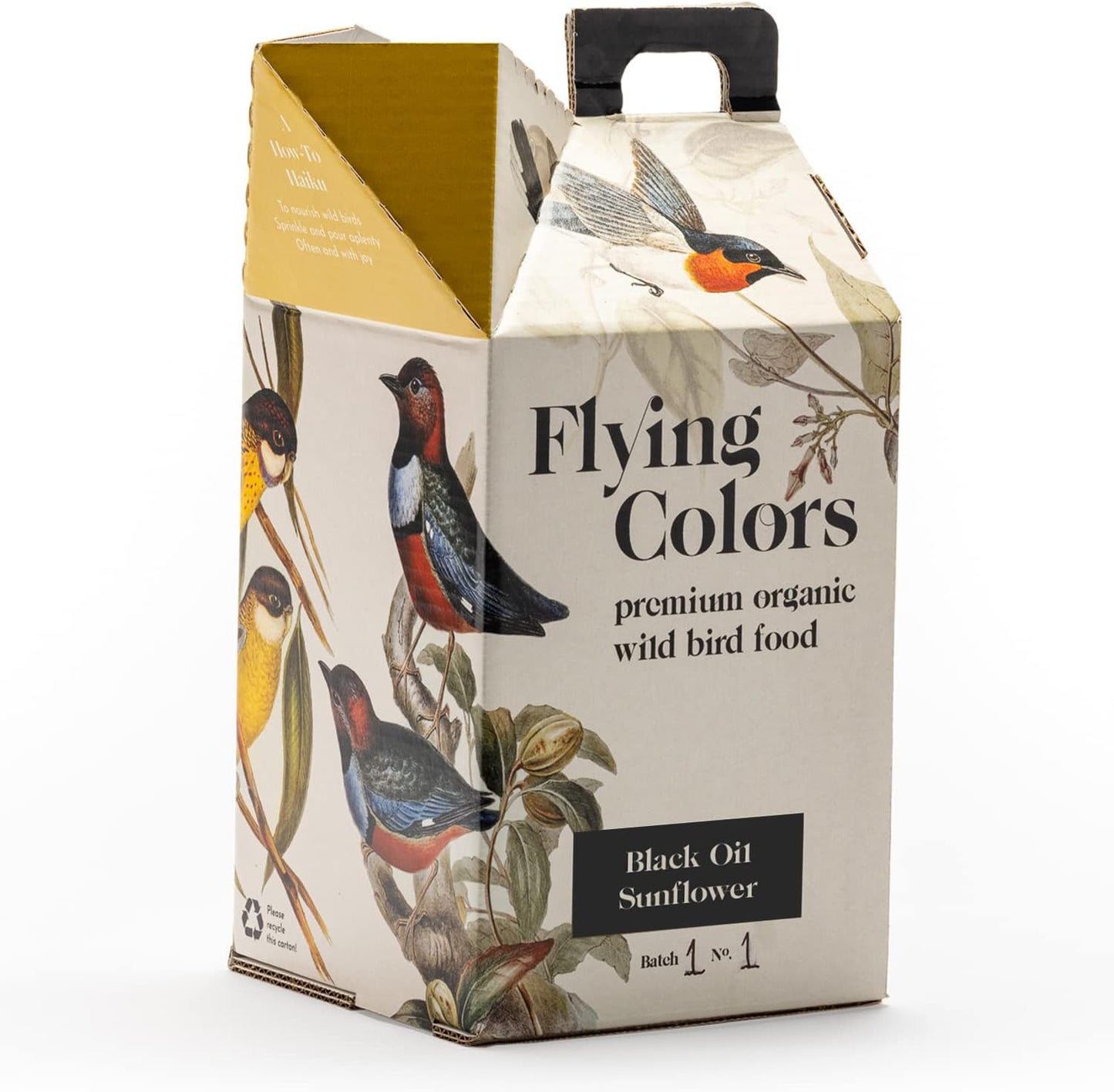 Flying Colors Premium Organic Wild Bird Seed for Backyard Birds