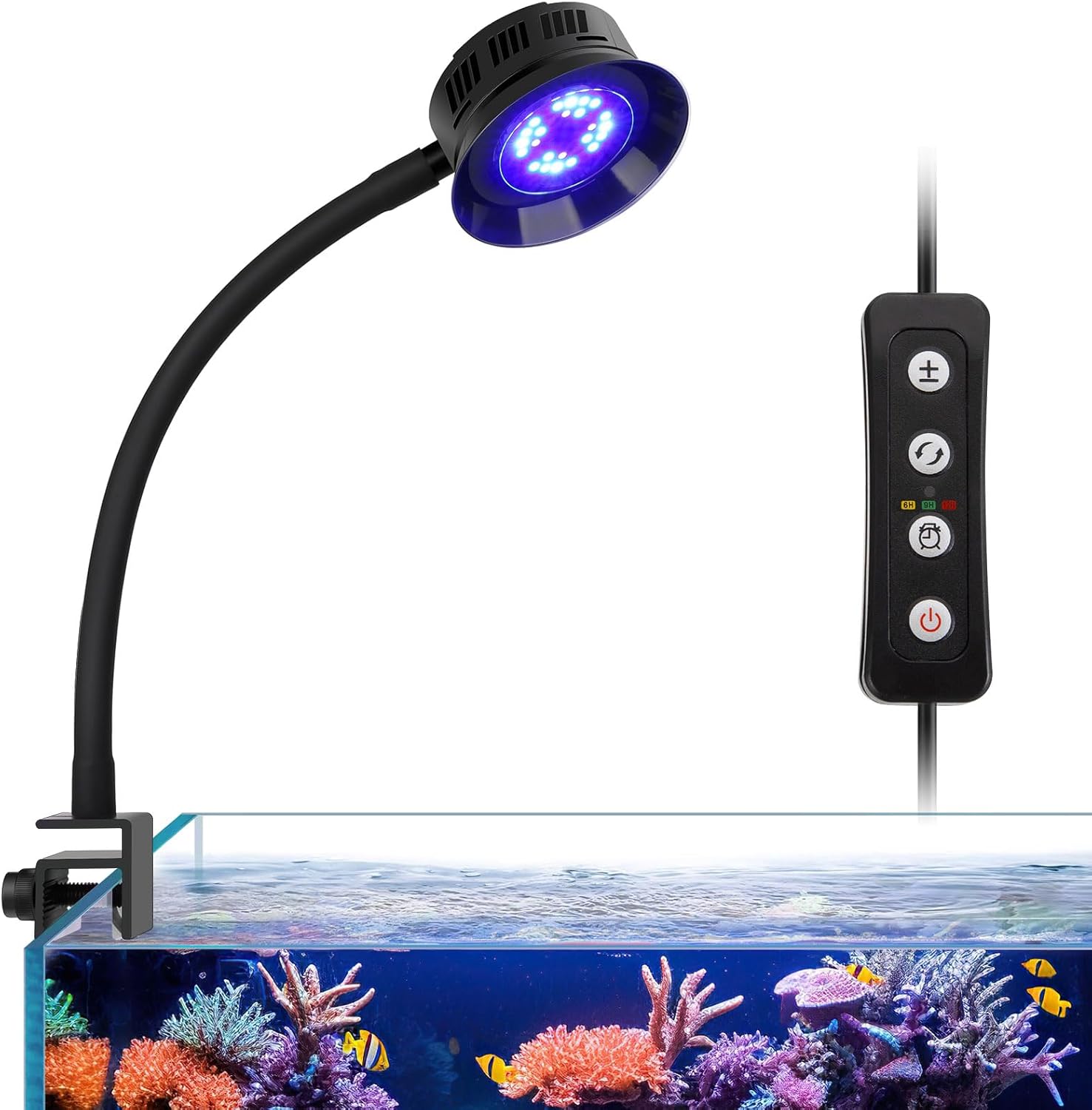 Dimmable Full Spectrum Marine LED Light for Aquariums