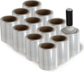 5ft x 1000ft Stretch Wrap 12 Rolls - Durable Packing Wrap for Boxes