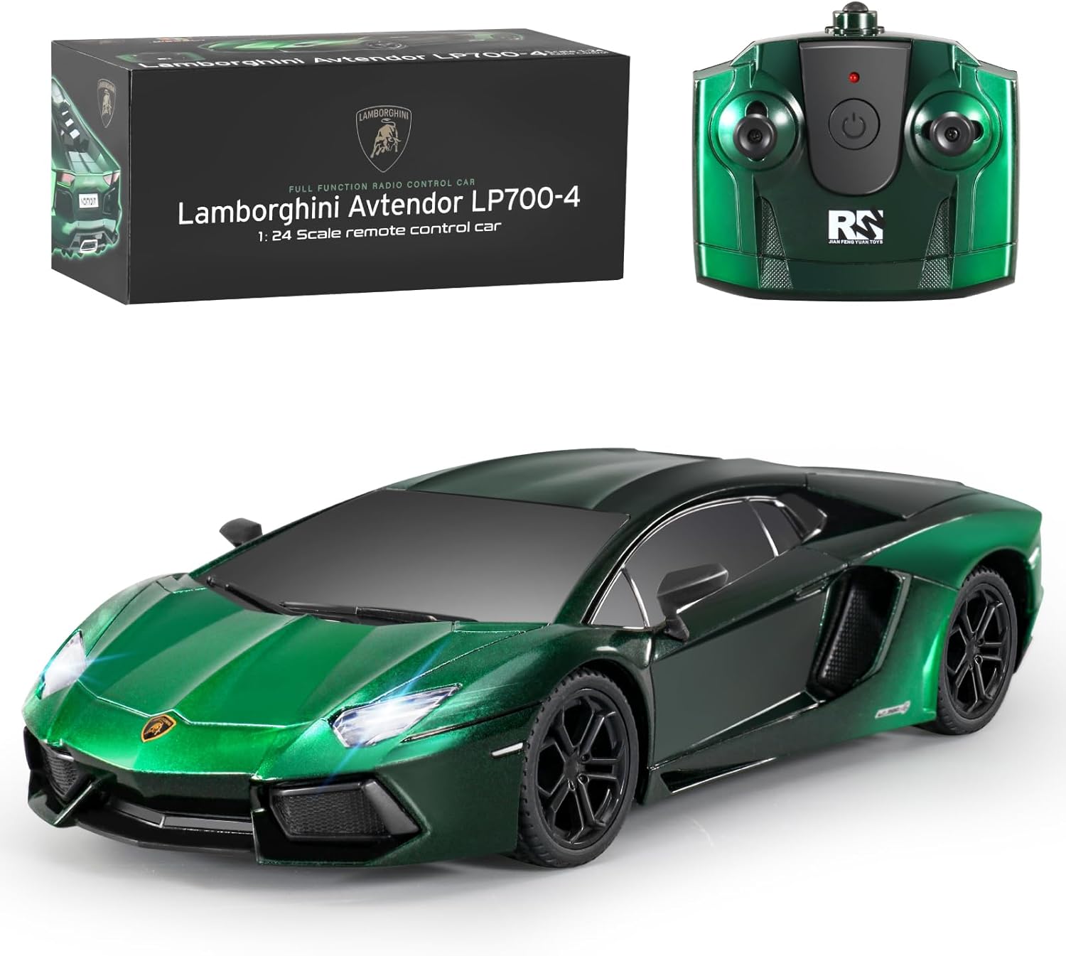 MIEBELY Lamboghini RC Car - 1:24 Scale Fast Remote Control Toy