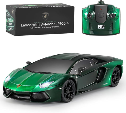 MIEBELY Lamboghini RC Car - 1:24 Scale Fast Remote Control Toy