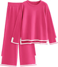 Tanming Women's 2 Piece Knit Sweater Set - Cozy Chic Loungewear