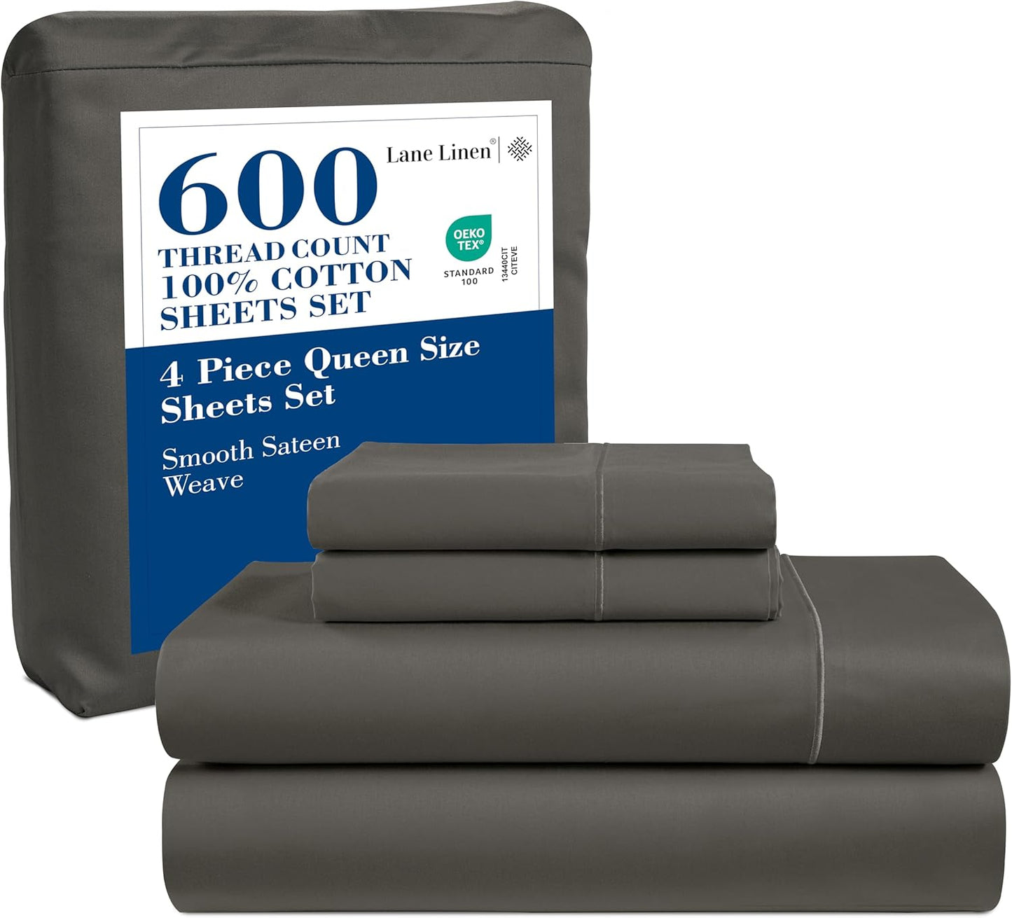 High Thread Count Queen Size Bed Sheets Set for Ultimate Comfort