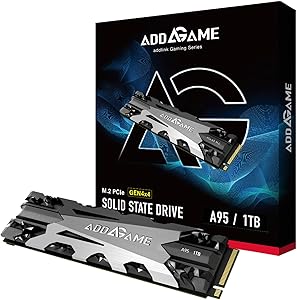 Addlink Addgame PS5 Compatible 1TB Internal SSD with Heatsink