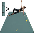 8mm Large Yoga Mat - Extra Long Non-Slip Eco-Friendly Fitness Mat