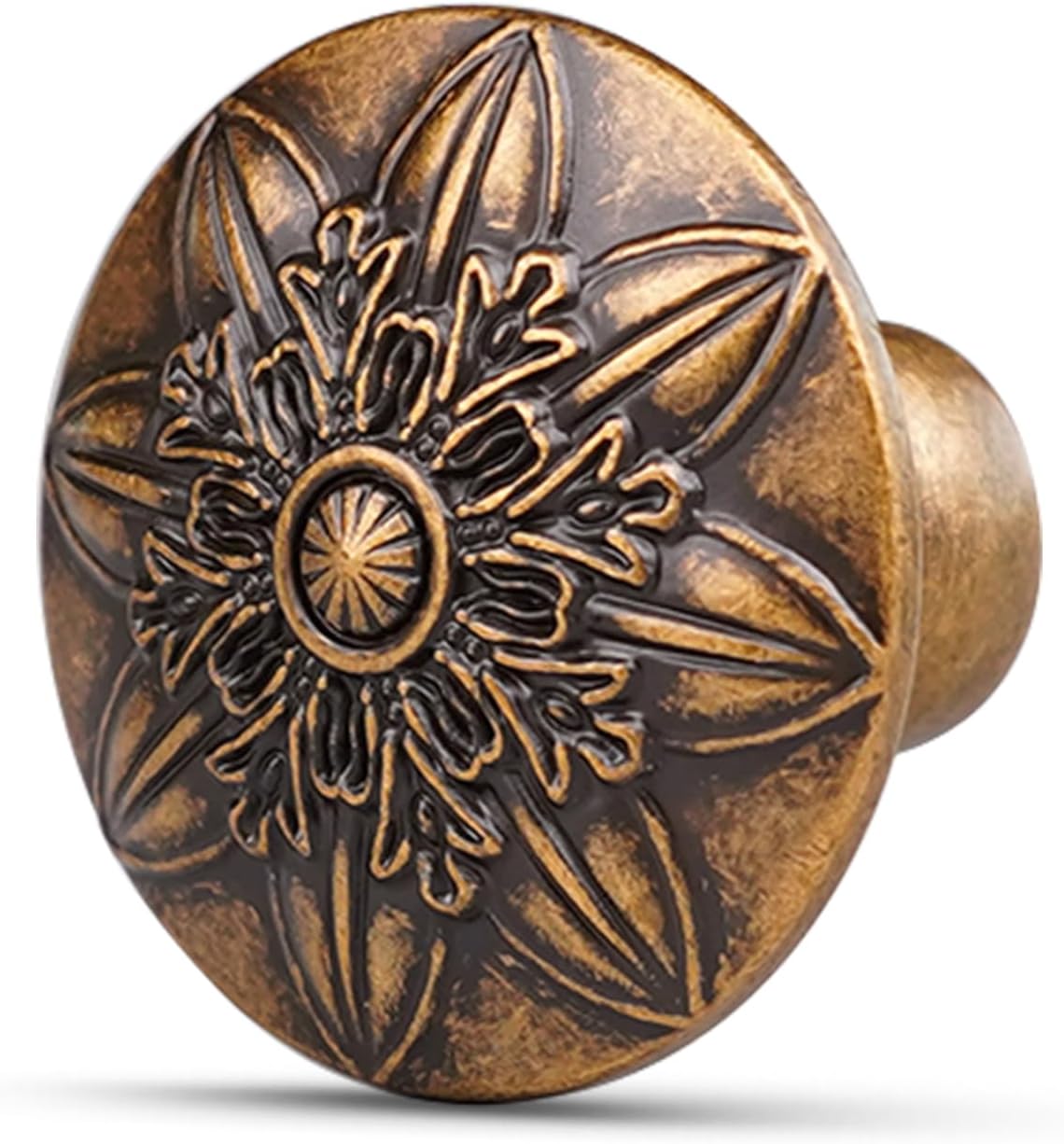 Antique Brass Kitchen Cabinet Knobs for Elegant Home Decor