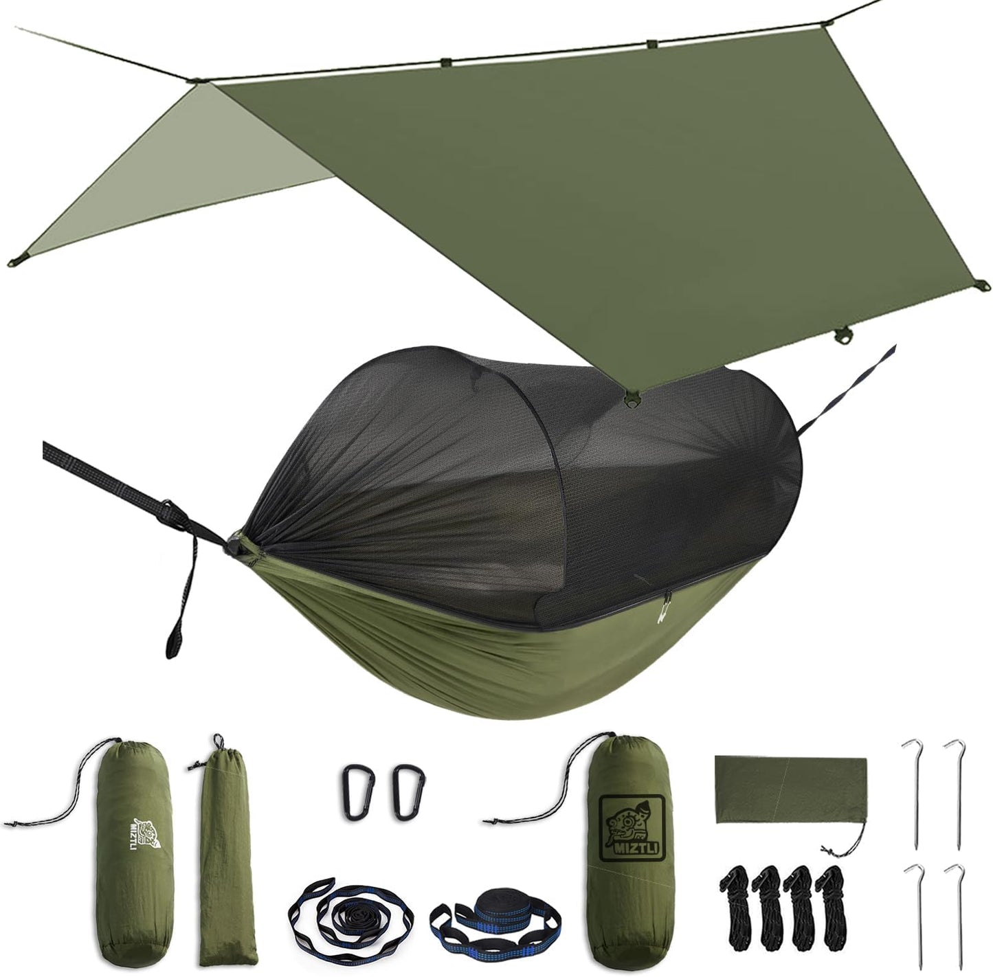 Miztli Camping Hammock - Portable Hammock for Outdoor Relaxation