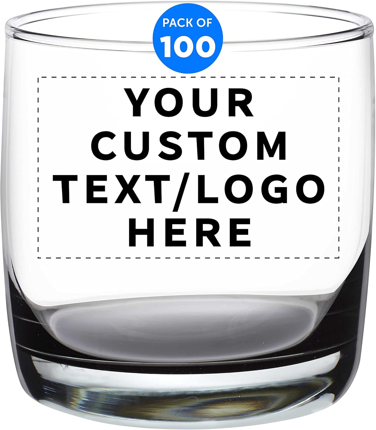 Personalized Bulk Whiskey Glasses Set - Discounted Pack