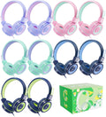 iClever Kids Headphones for School K-12 - Durable, Safe Volume