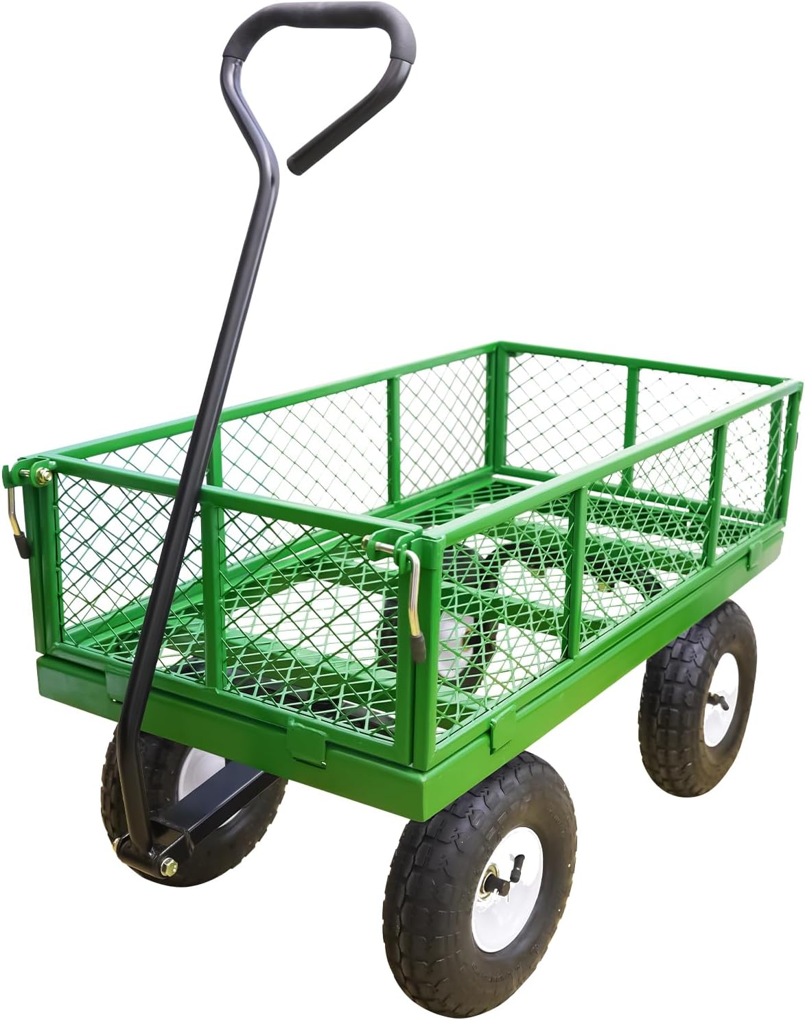 AAIN Heavy Duty Garden Cart with 400 lbs Capacity for Yards